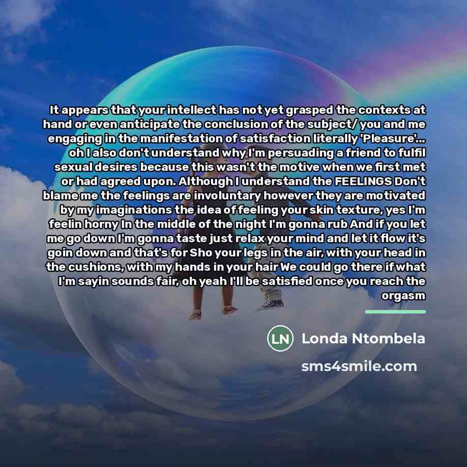 “It appears that your intellect has not yet grasped the…” quote by Londa Ntombela