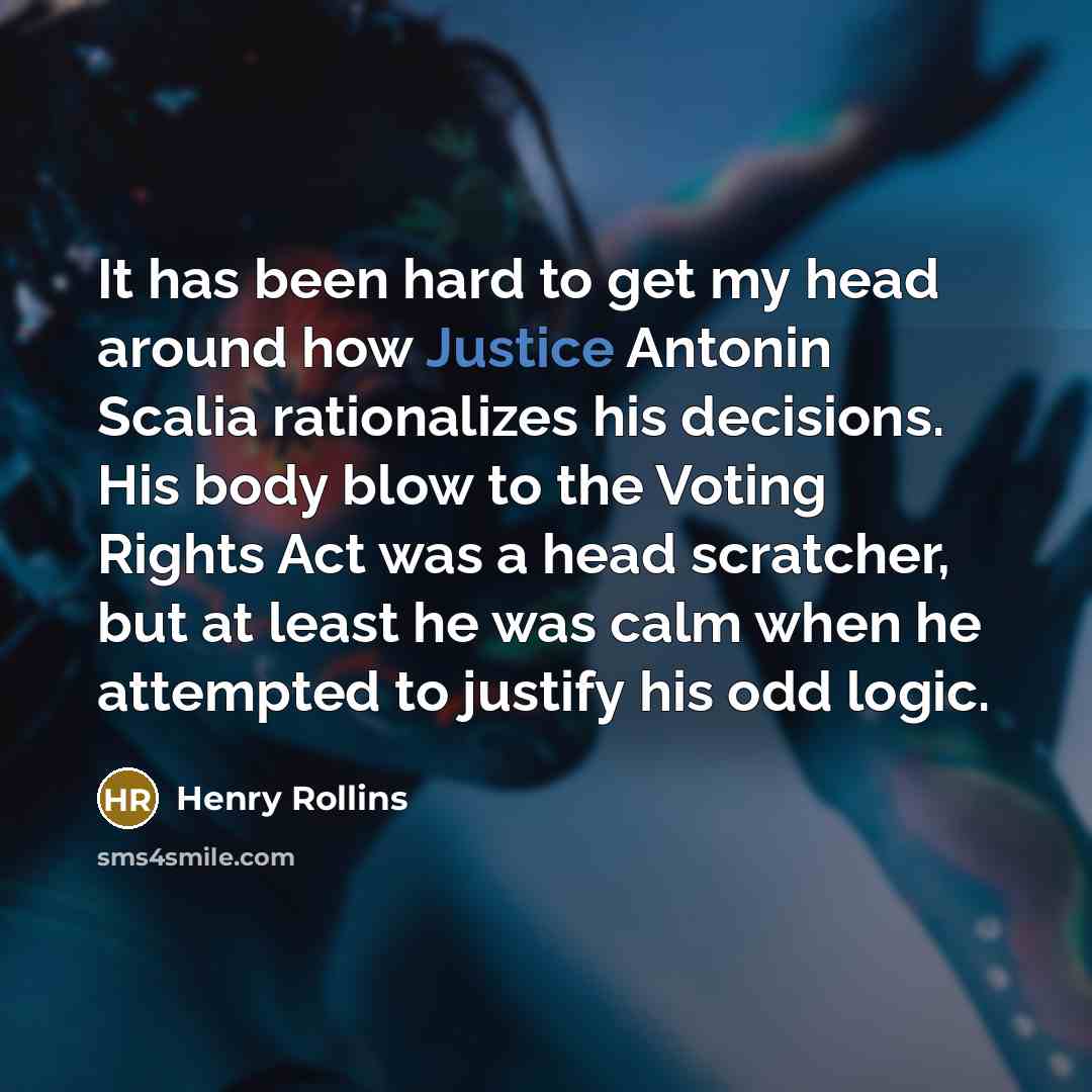 “It has been hard to get my head around how…” quote by Henry Rollins