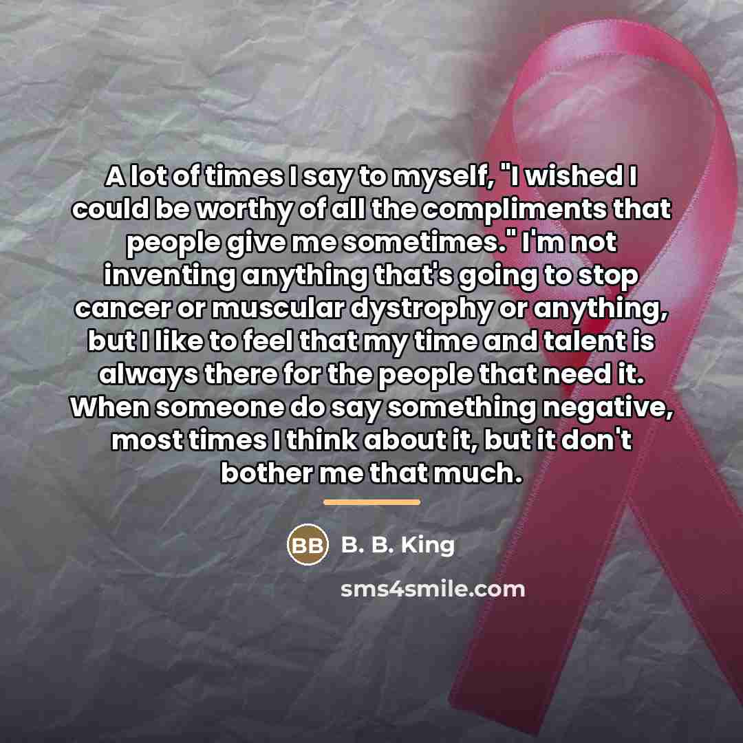 “A lot of times I say to myself, "I wished…” quote by B. B. King