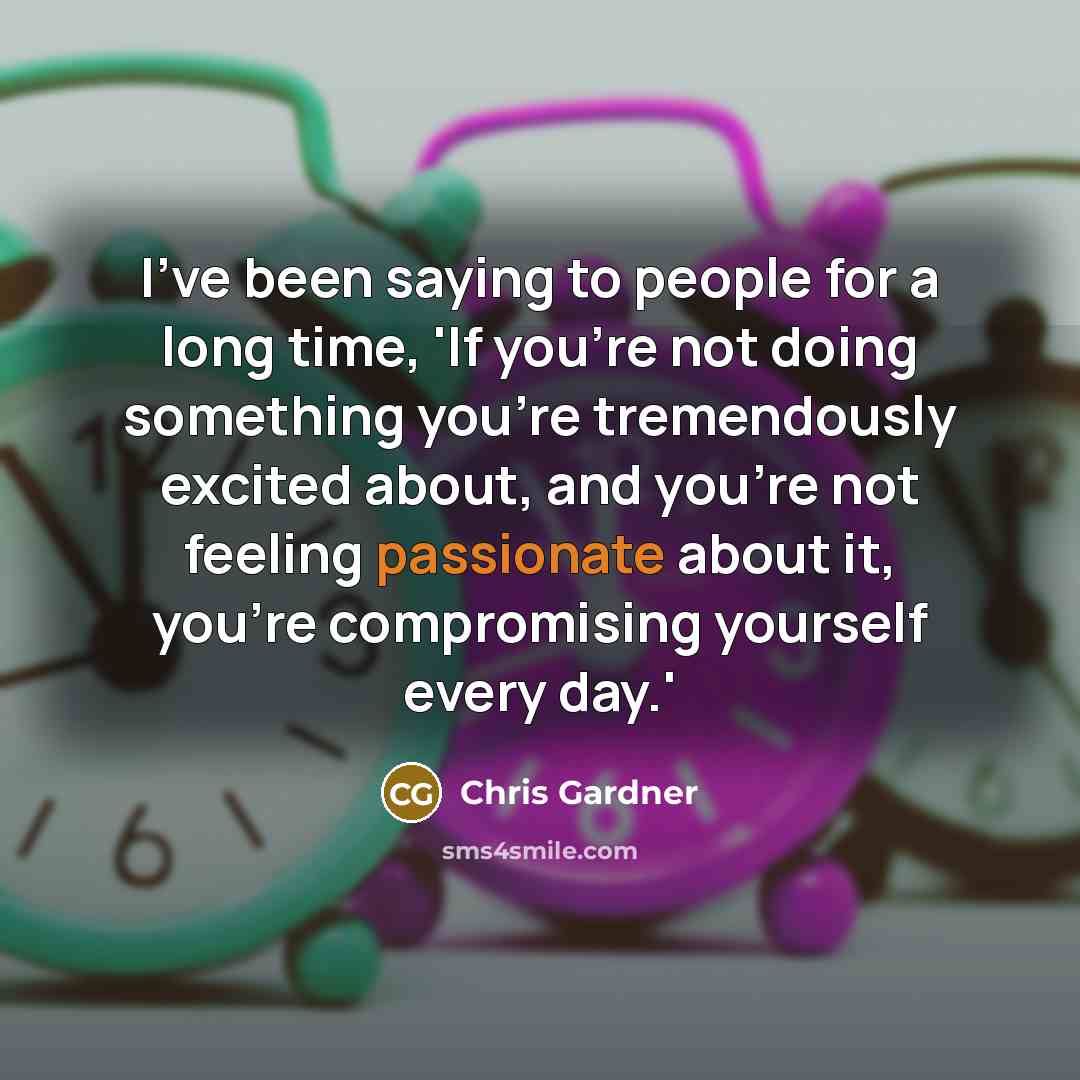 “I've been saying to people for a long time, 'If…” quote by Chris Gardner