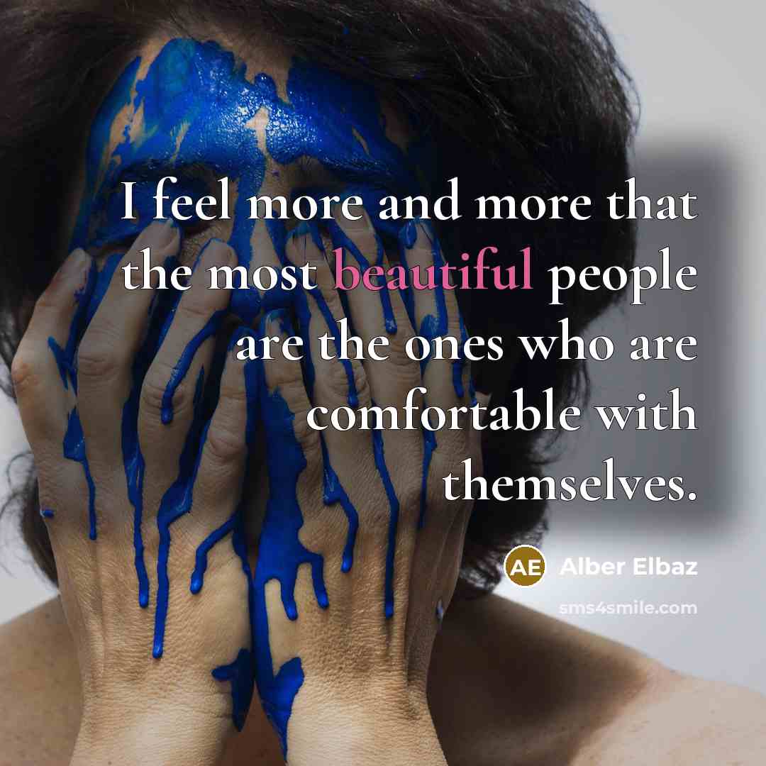 “I feel more and more that the most beautiful people…” quote by Alber Elbaz