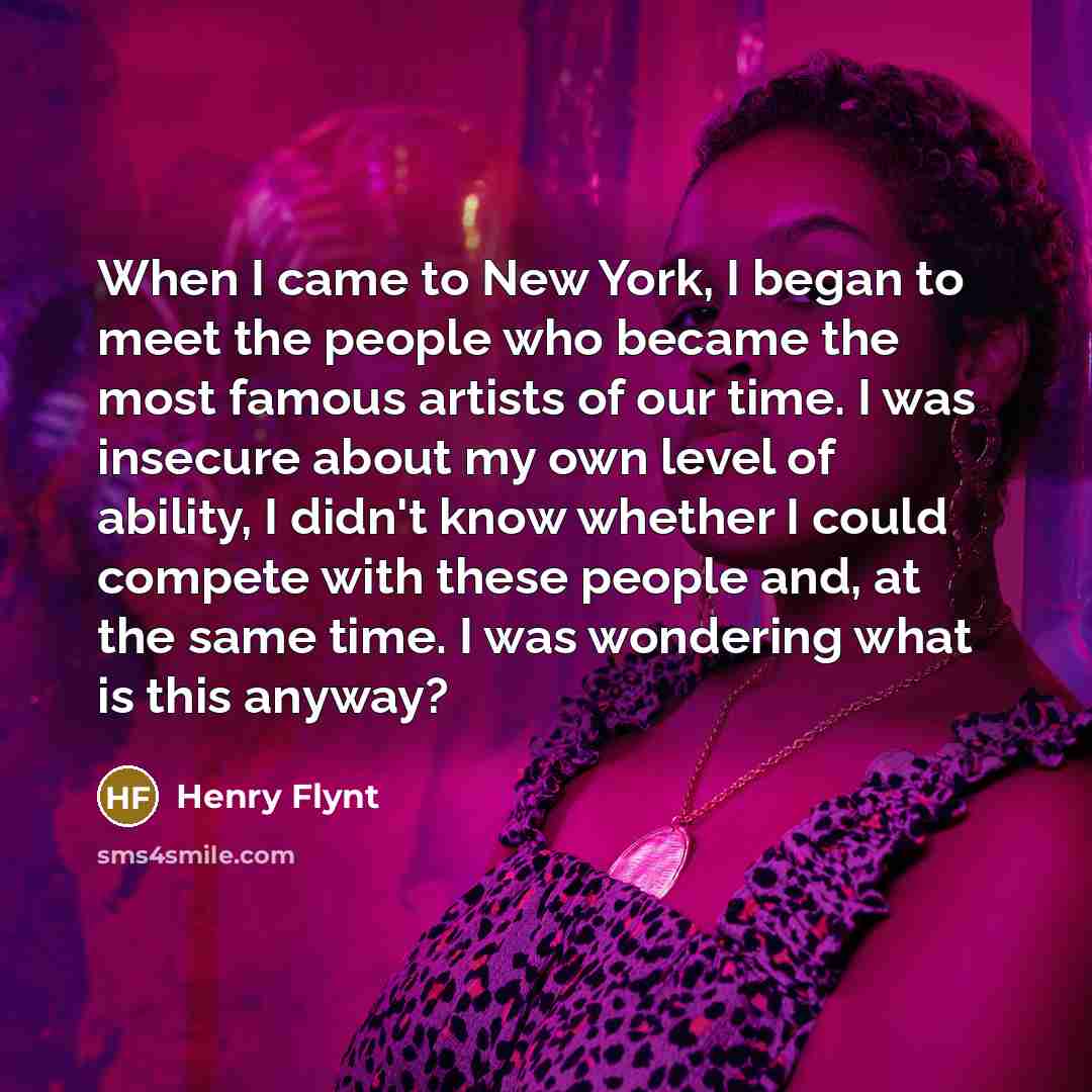 “When I came to New York, I began to meet…” quote by Henry Flynt