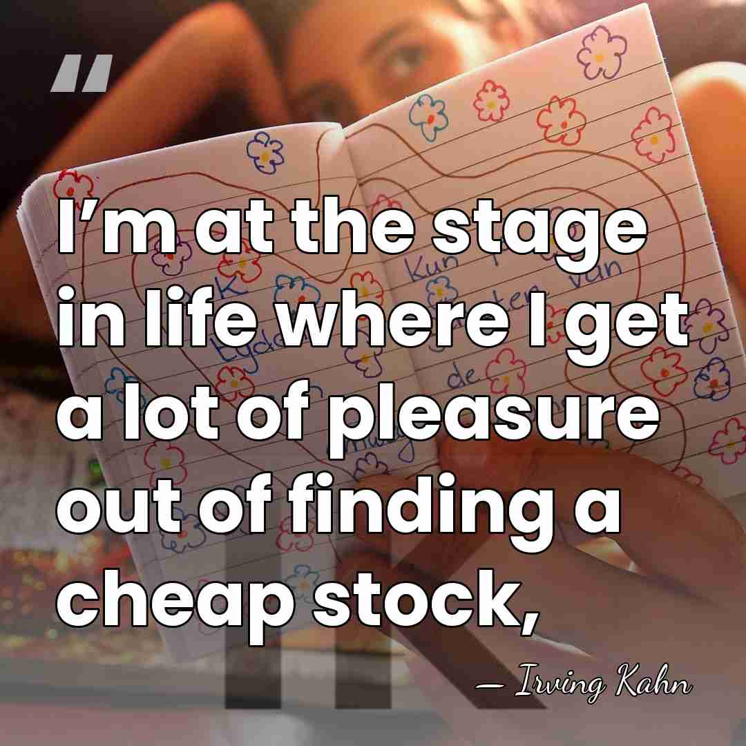 I’m at the stage in life where I get a lot of&hellip; - Irving Kahn