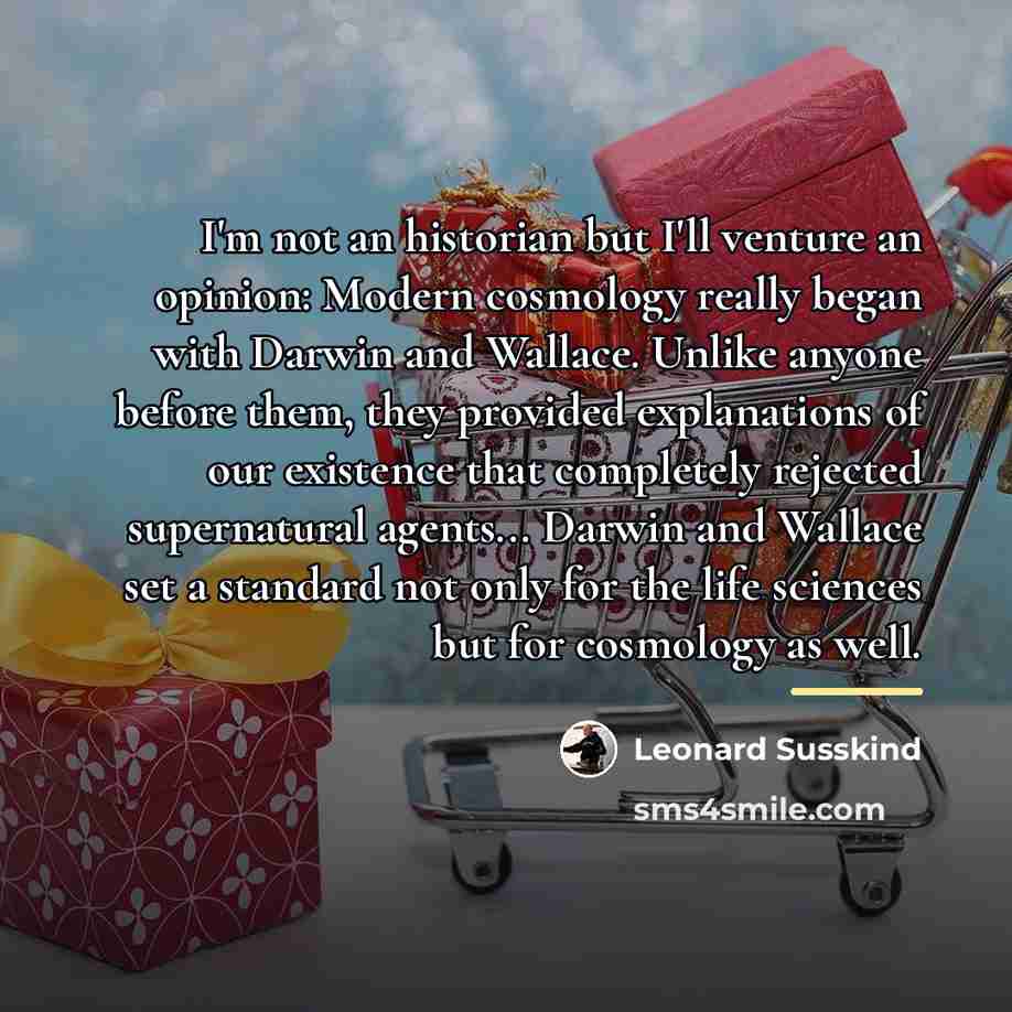 “I'm not an historian but I'll venture an opinion: Modern…” quote by Leonard Susskind