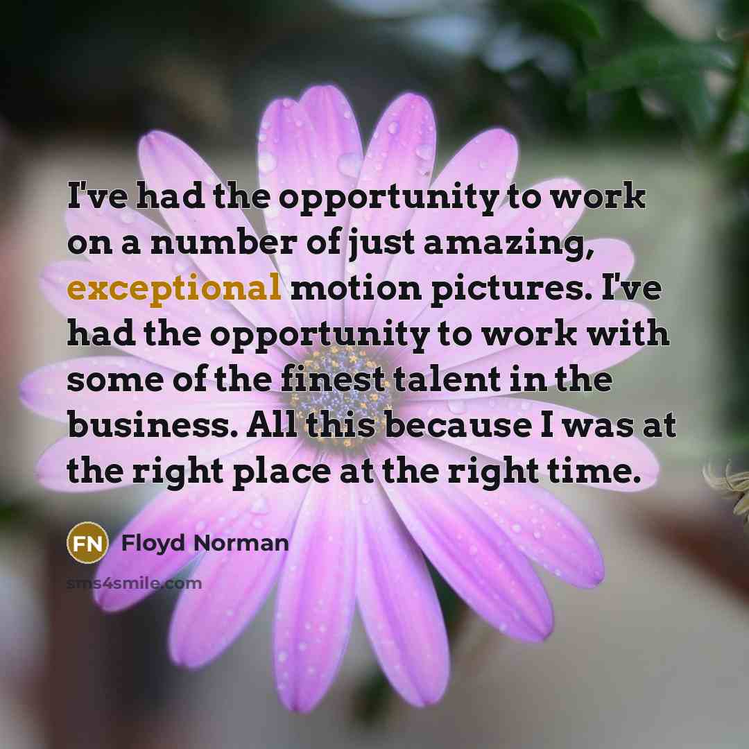“I've had the opportunity to work on a number of…” quote by Floyd Norman