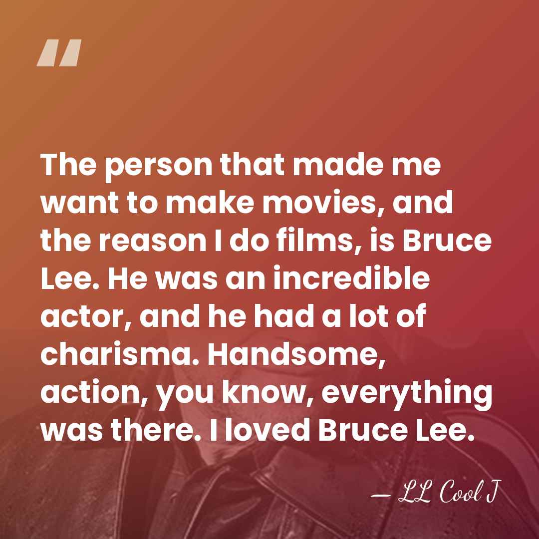The person that made me want to make movies, and the reason&hellip; - LL Cool J