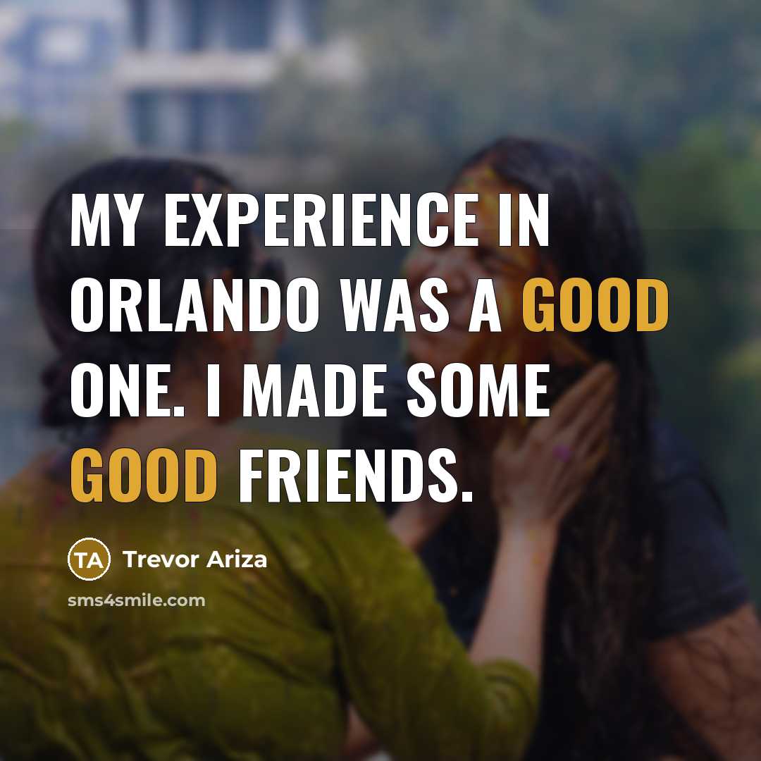“My experience in Orlando was a good one. I made…” quote by Trevor Ariza