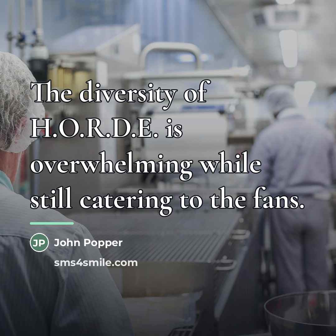 “The diversity of H.O.R.D.E. is overwhelming while still catering to…” quote by John Popper