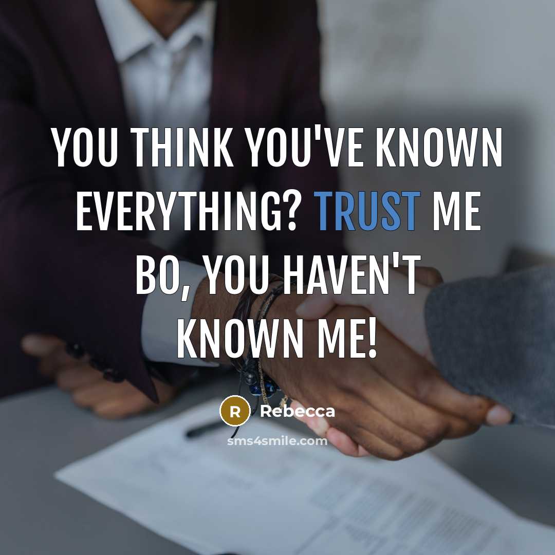 “You think you've known everything? Trust me Bo, you haven't…” quote by Rebecca