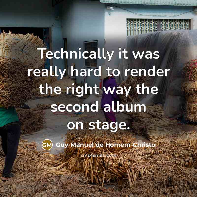 “Technically it was really hard to render the right way…” quote by Guy-Manuel de Homem-Christo