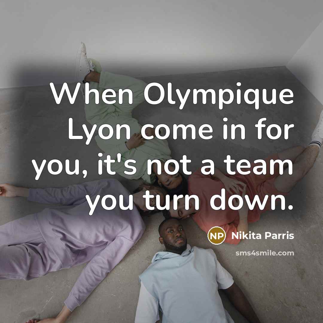 “When Olympique Lyon come in for you, it's not a…” quote by Nikita Parris