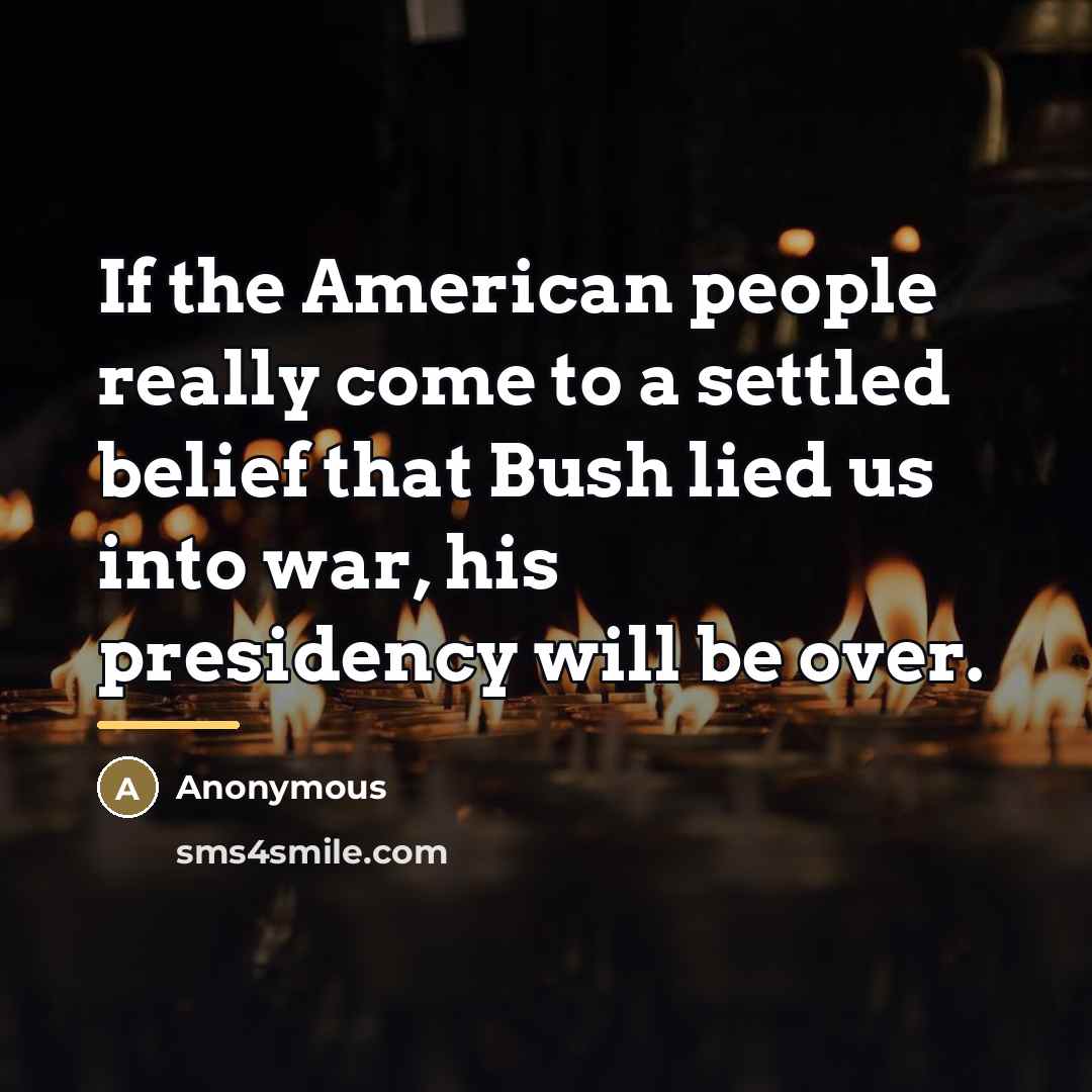 “If the American people really come to a settled belief…” quote by Anonymous