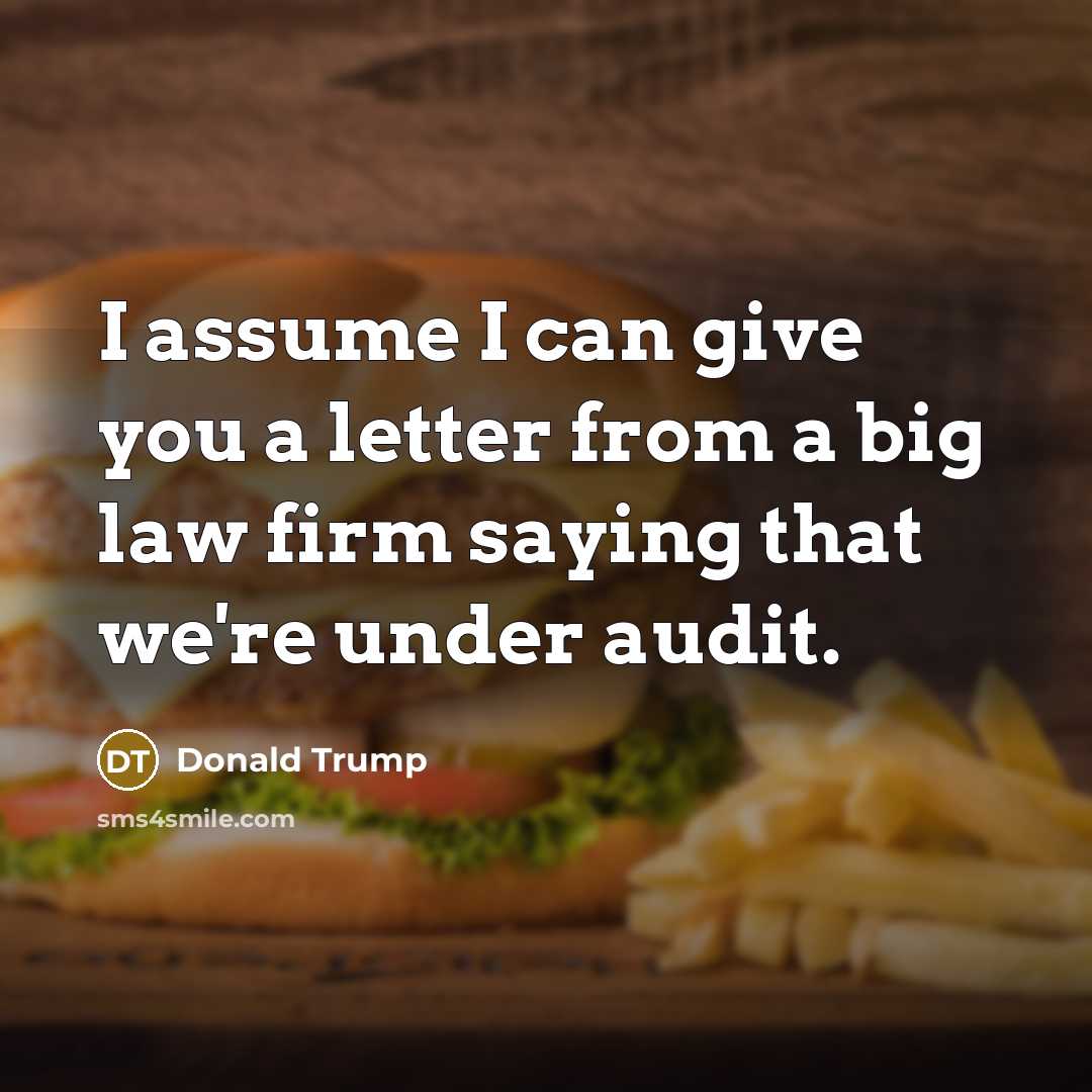 “I assume I can give you a letter from a…” quote by Donald Trump