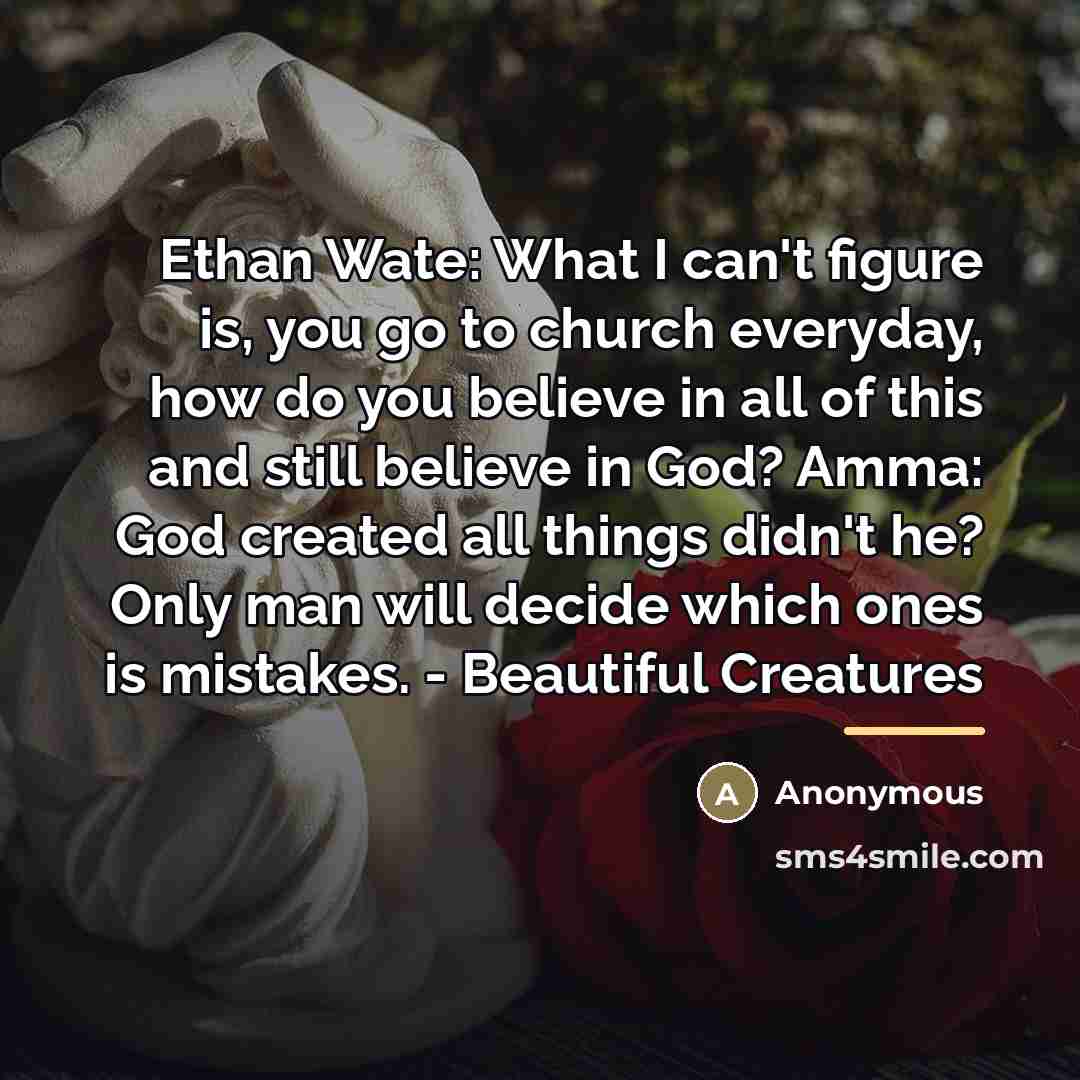 “Ethan Wate: What I can't figure is, you go to…” quote by Anonymous