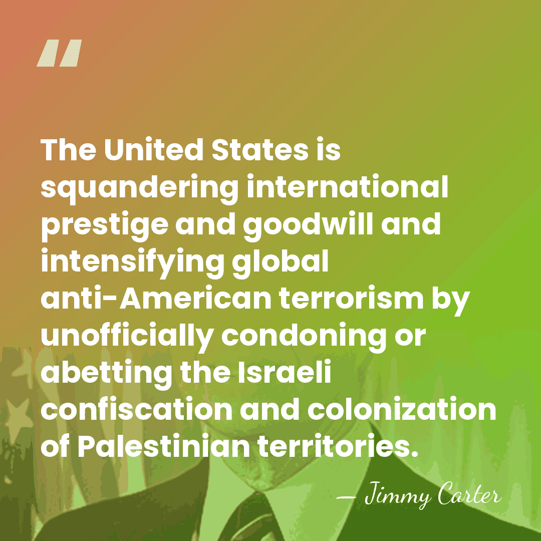 The United States is squandering international prestige and goodwill and intensifying global&hellip; - Jimmy Carter