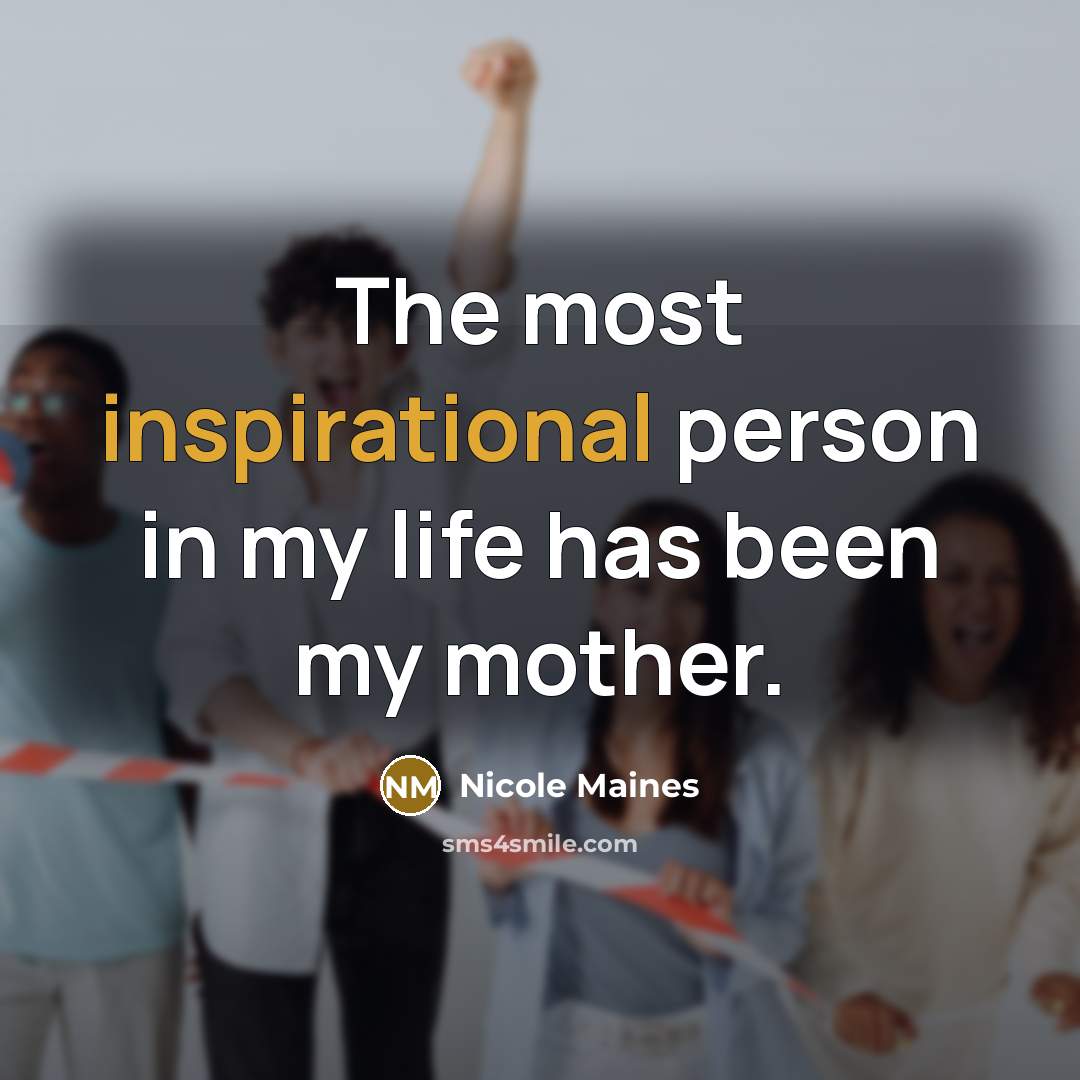 “The most inspirational person in my life has been my…” quote by Nicole Maines