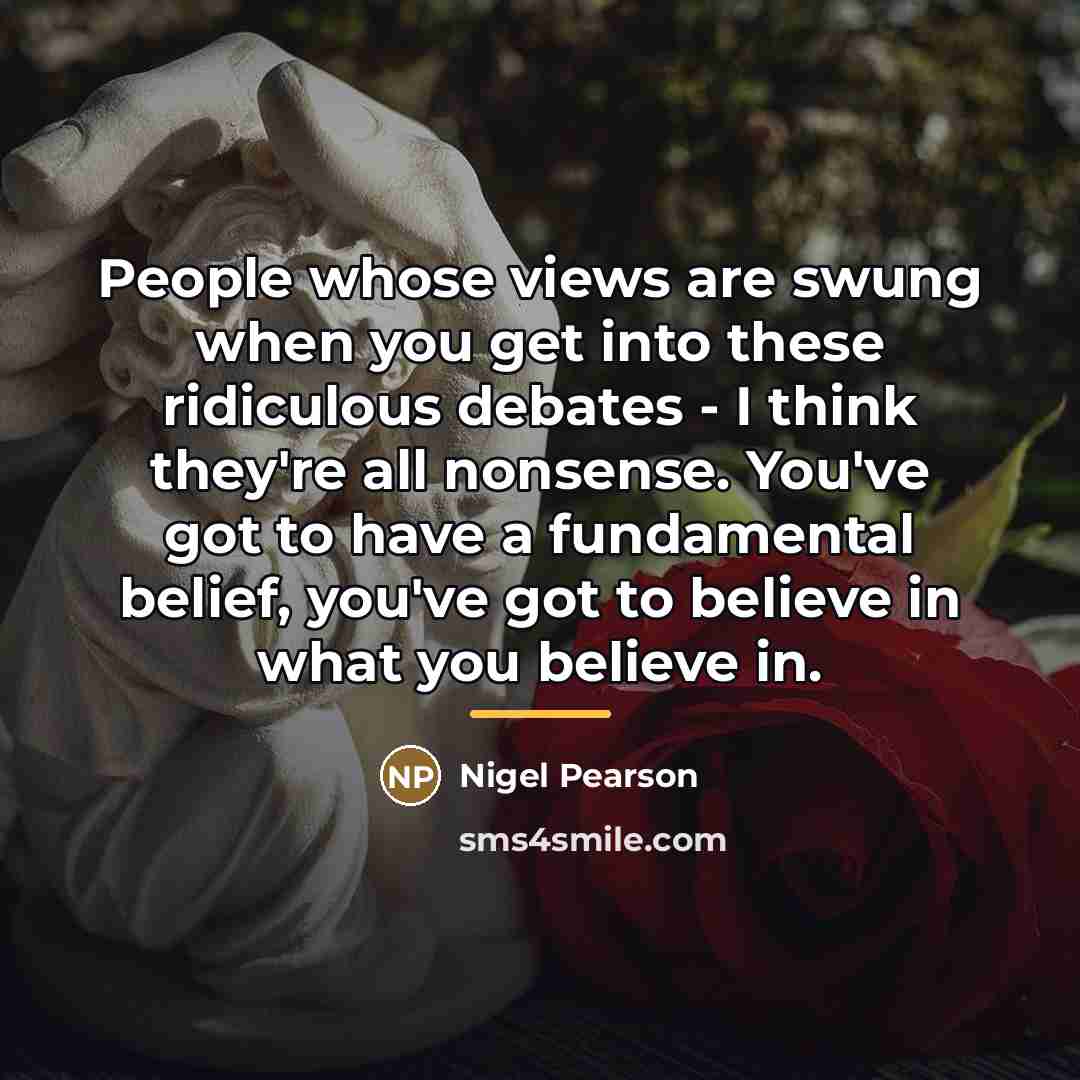 “People whose views are swung when you get into these…” quote by Nigel Pearson
