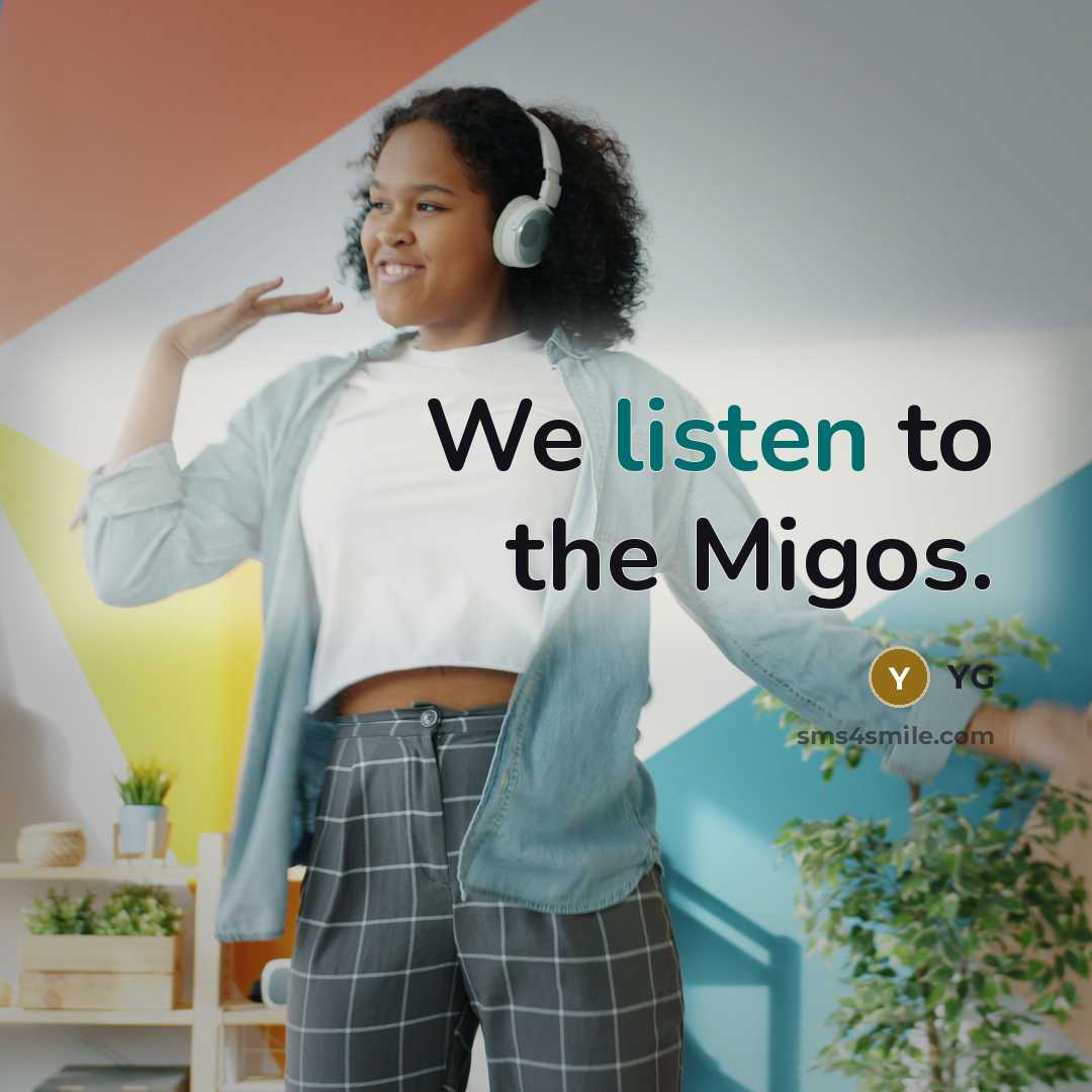 “We listen to the Migos.…” quote by YG