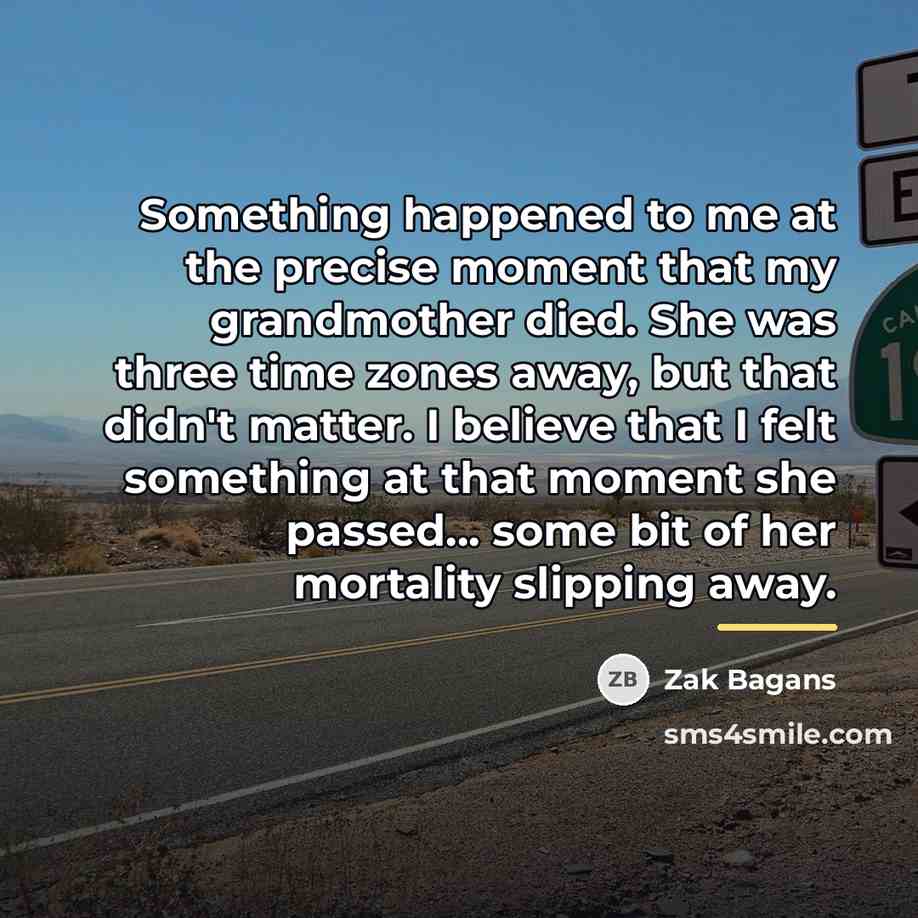 “Something happened to me at the precise moment that my…” quote by Zak Bagans