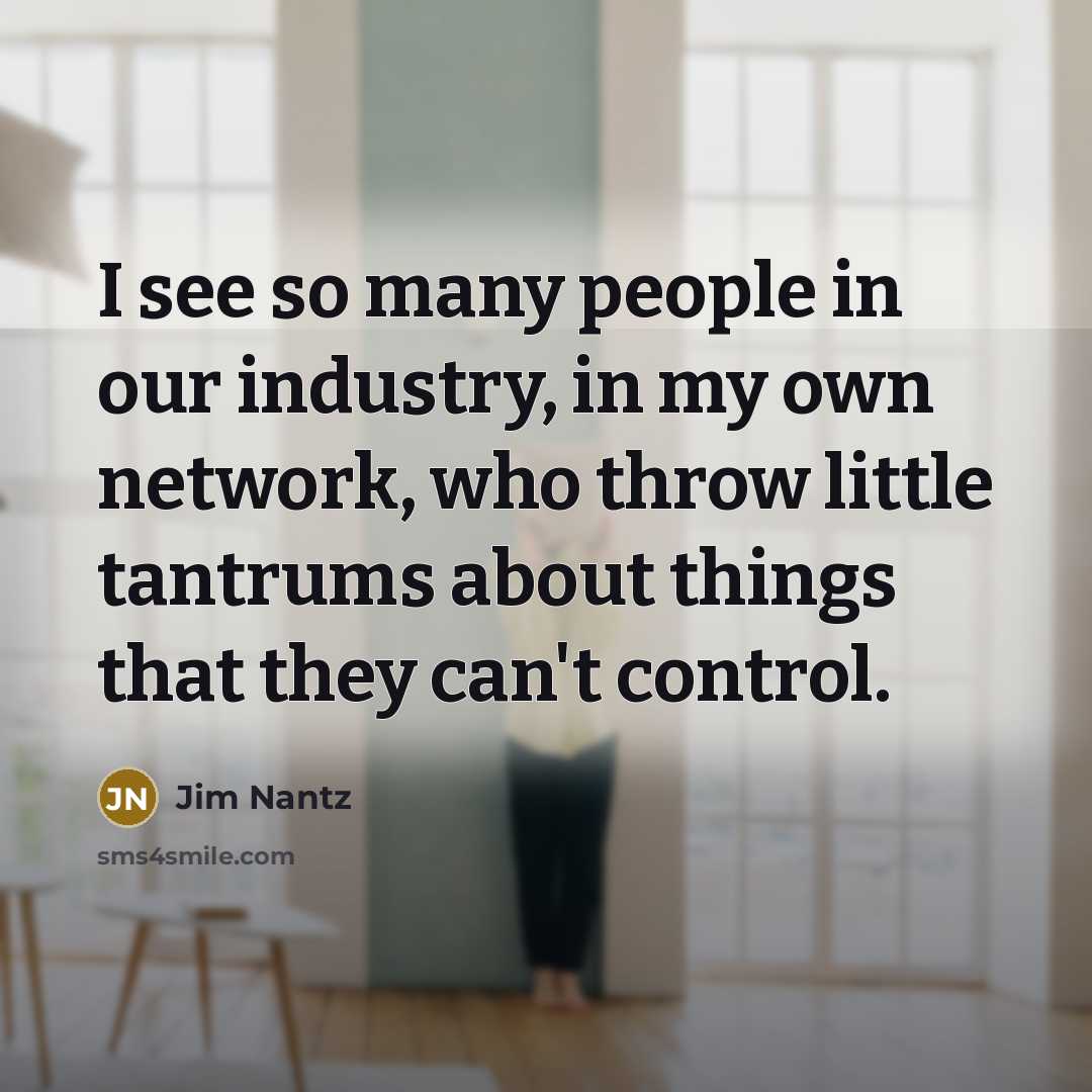 “I see so many people in our industry, in my…” quote by Jim Nantz