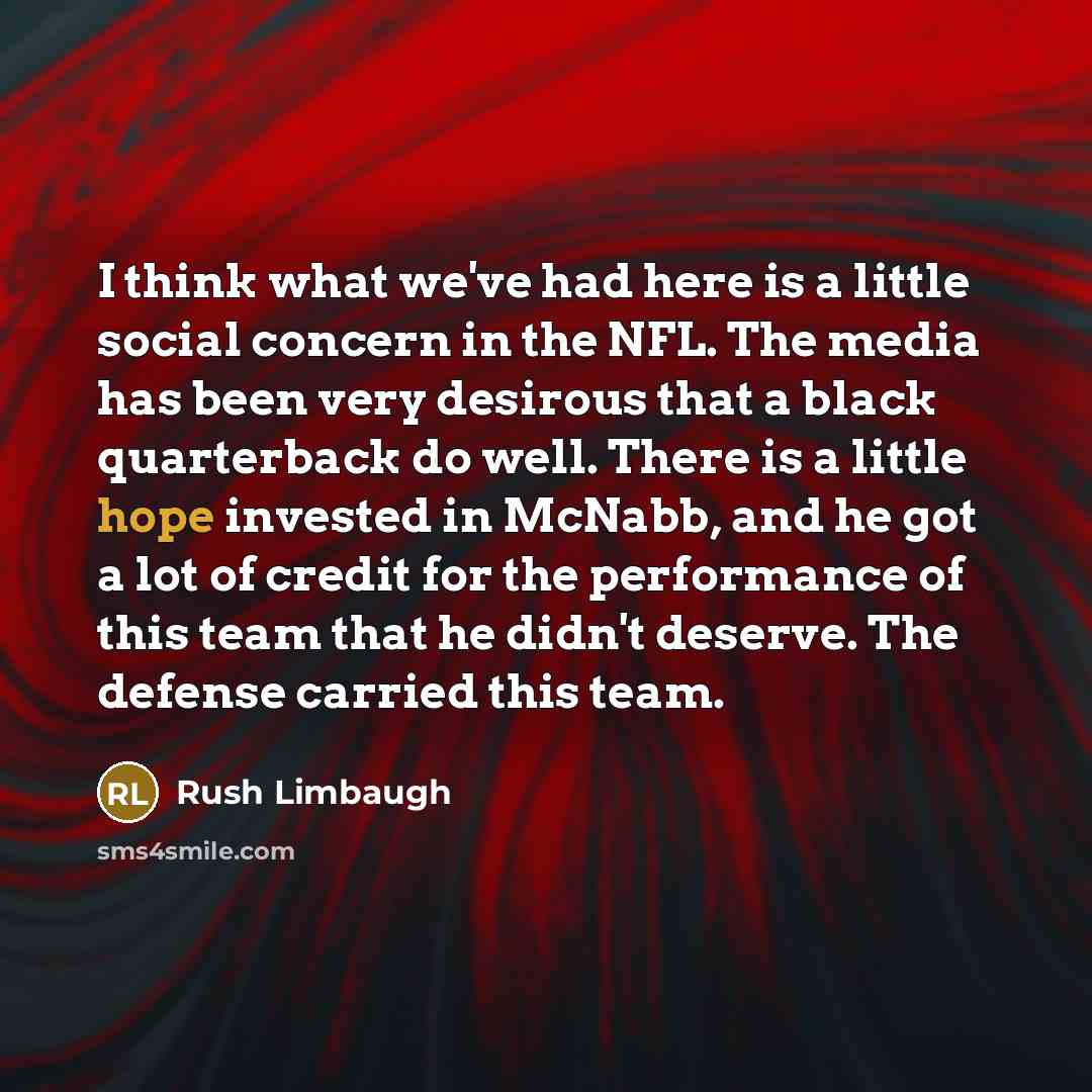 “I think what we've had here is a little social…” quote by Rush Limbaugh