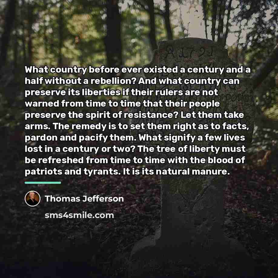 “What country before ever existed a century and a half…” quote by Thomas Jefferson