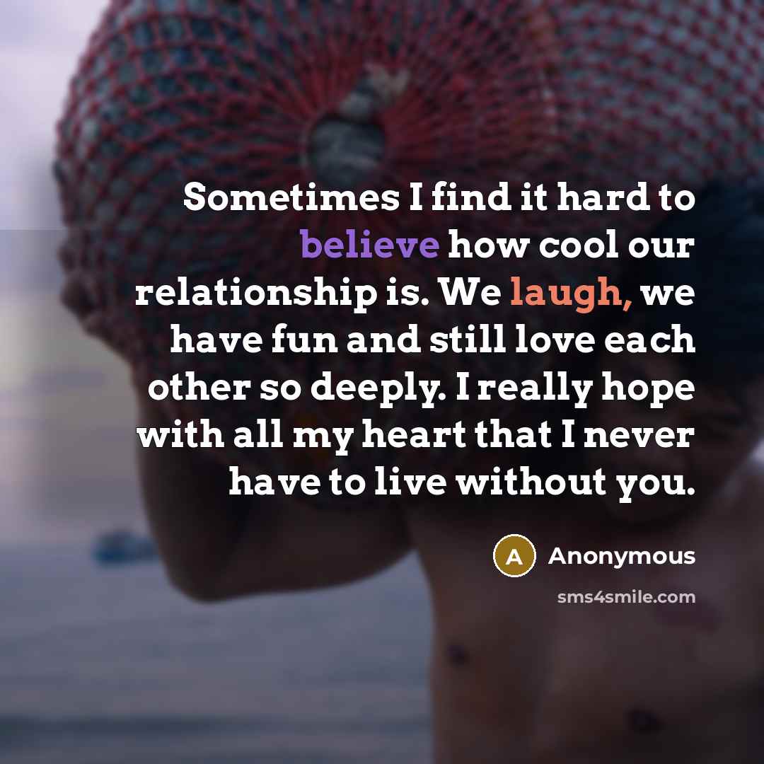 “Sometimes I find it hard to believe how cool our…” quote by Anonymous