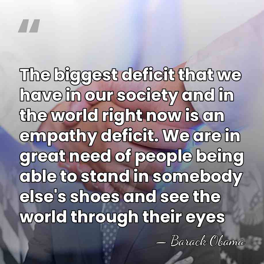 The biggest deficit that we have in our society and in the&hellip; - Barack Obama