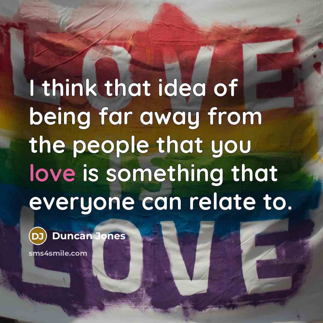 “I think that idea of being far away from the…” quote by Duncan Jones