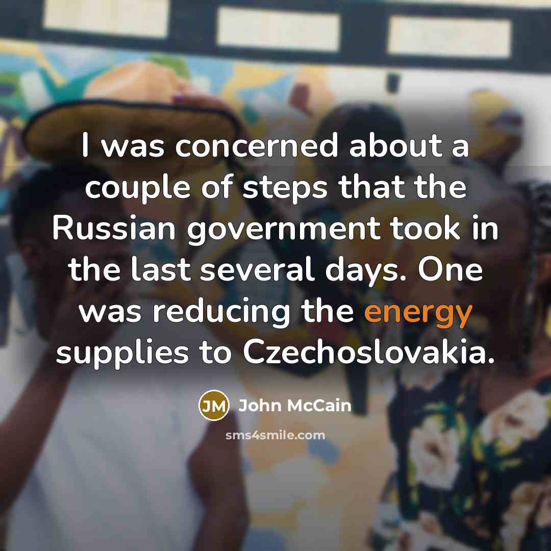 “I was concerned about a couple of steps that the…” quote by John McCain