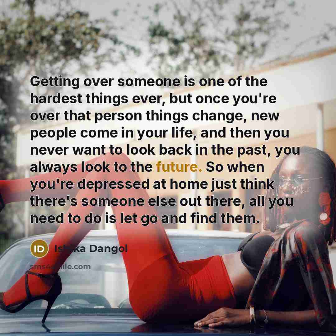 “Getting over someone is one of the hardest things ever,…” quote by Ishika Dangol