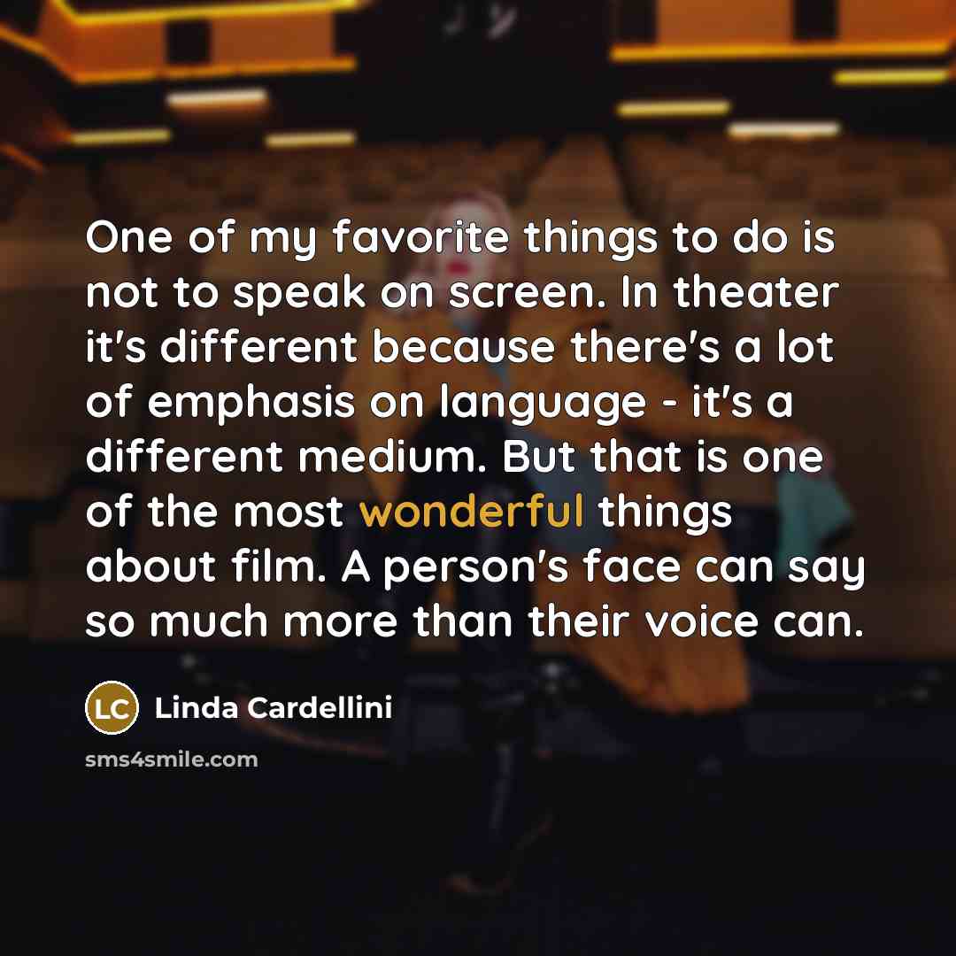 “One of my favorite things to do is not to…” quote by Linda Cardellini