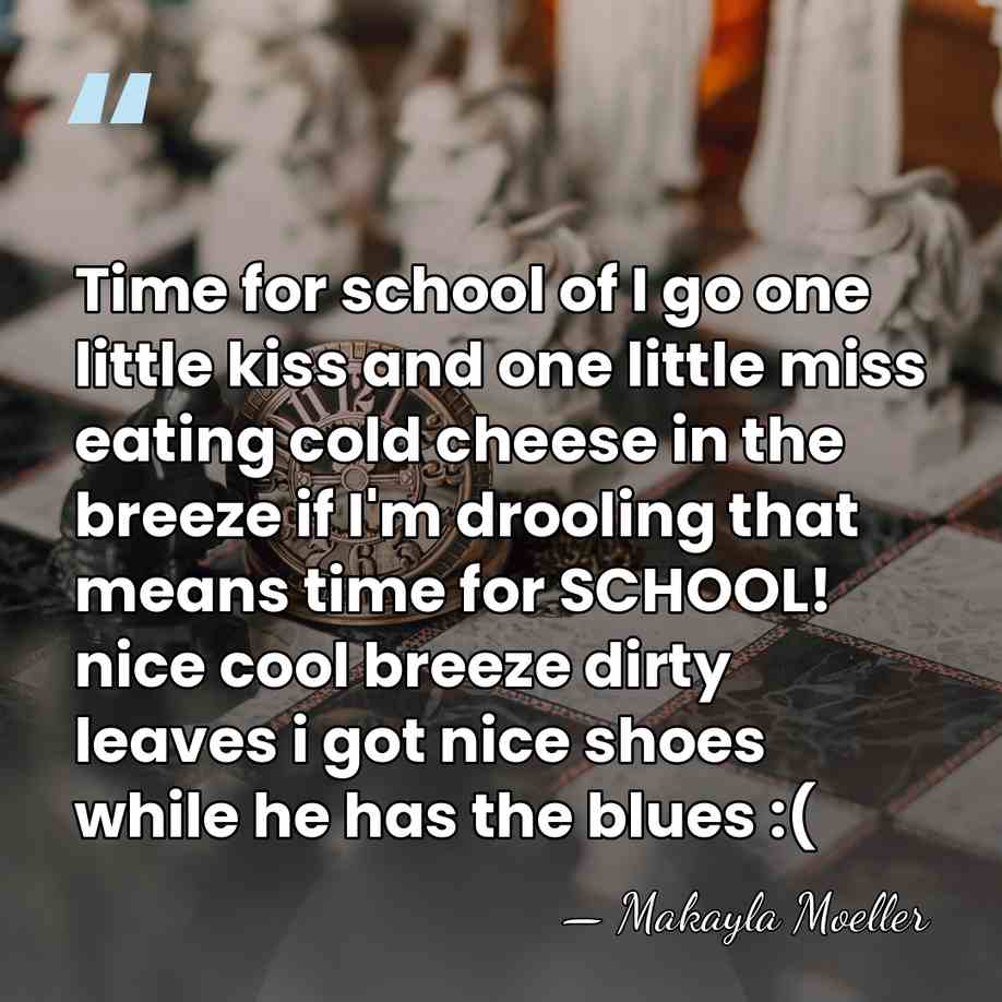 Time for school of I go one little kiss and one little&hellip; - Makayla Moeller