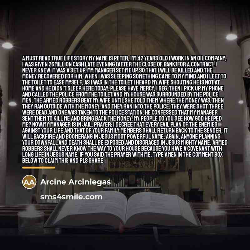 “A MUST READ TRUE LIFE STORY My name is Peter,…” quote by Arcine Arciniegas