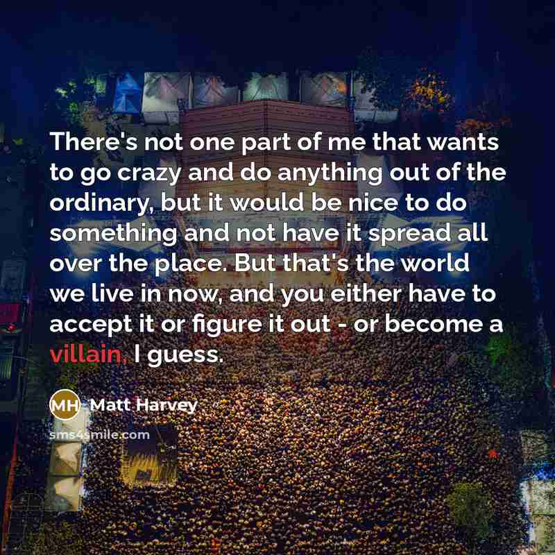 “There's not one part of me that wants to go…” quote by Matt Harvey