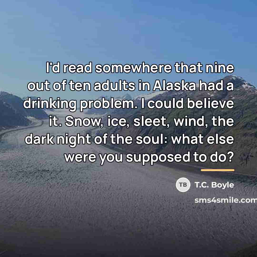“I'd read somewhere that nine out of ten adults in…” quote by T.C. Boyle