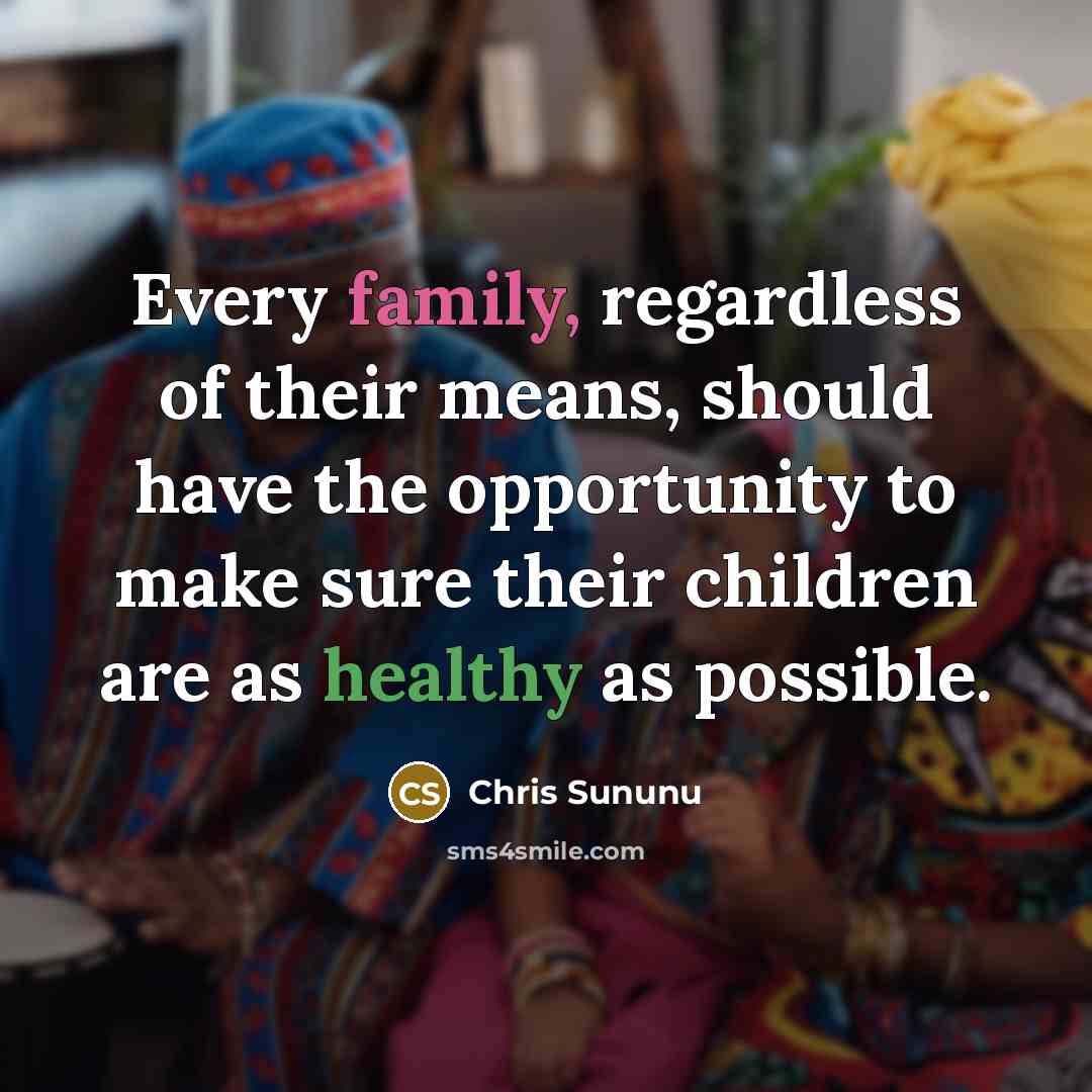 “Every family, regardless of their means, should have the opportunity…” quote by Chris Sununu