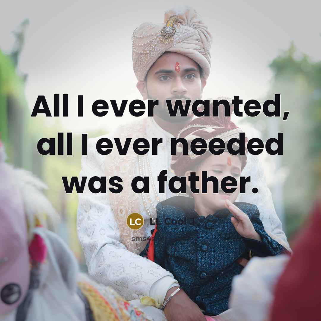 “All I ever wanted, all I ever needed was a…” quote by LL Cool J