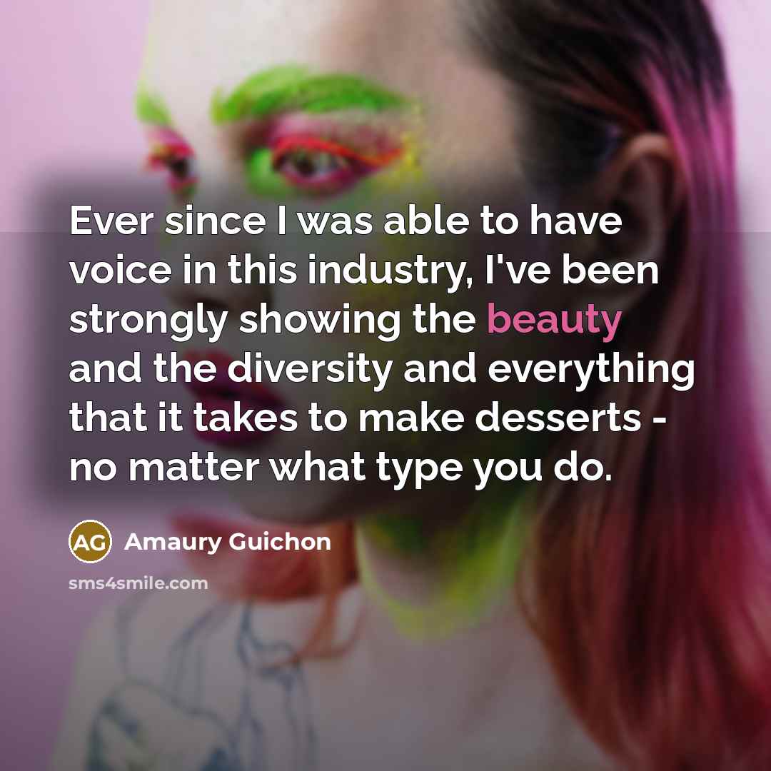 “Ever since I was able to have voice in this…” quote by Amaury Guichon