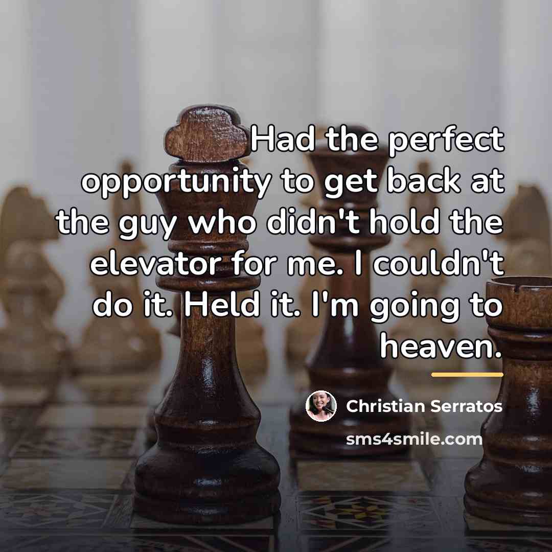 “Had the perfect opportunity to get back at the guy…” quote by Christian Serratos