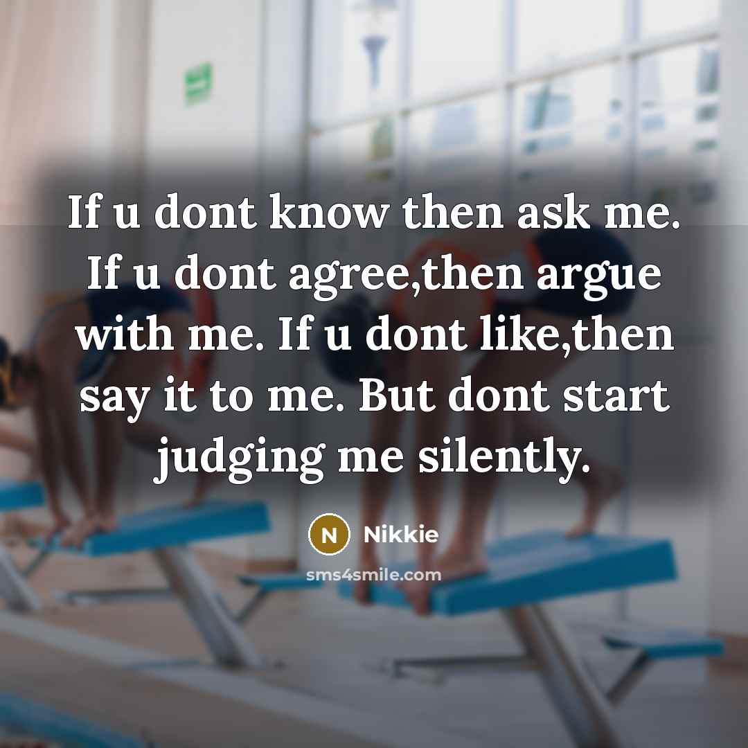 “If u dont know then ask me. If u dont…” quote by Nikkie