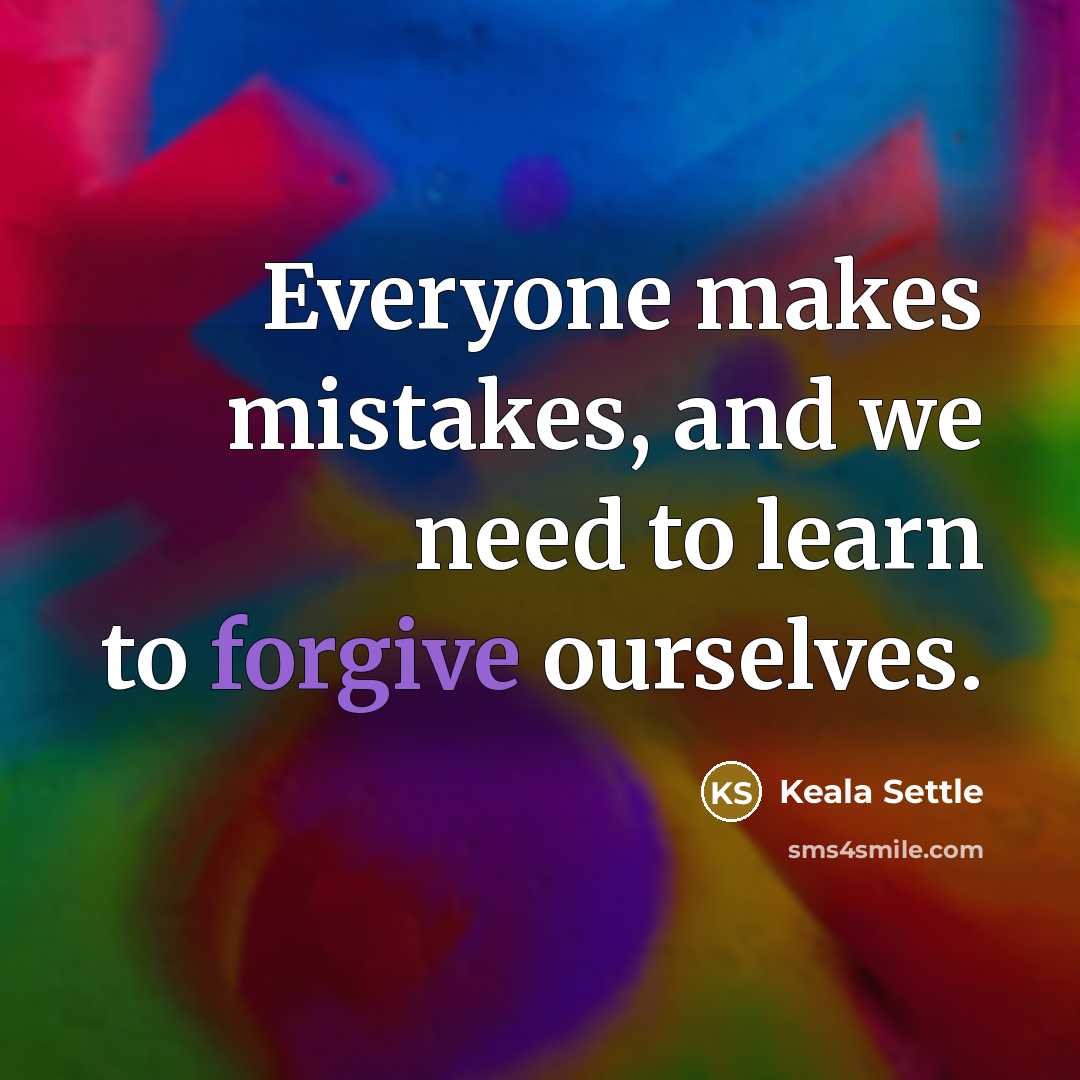 “Everyone makes mistakes, and we need to learn to forgive…” quote by Keala Settle