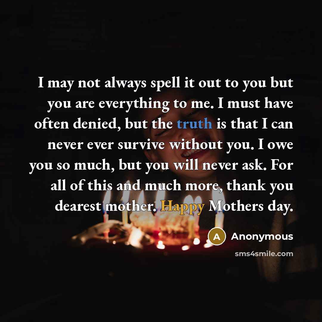 “I may not always spell it out to you but…” quote by Anonymous