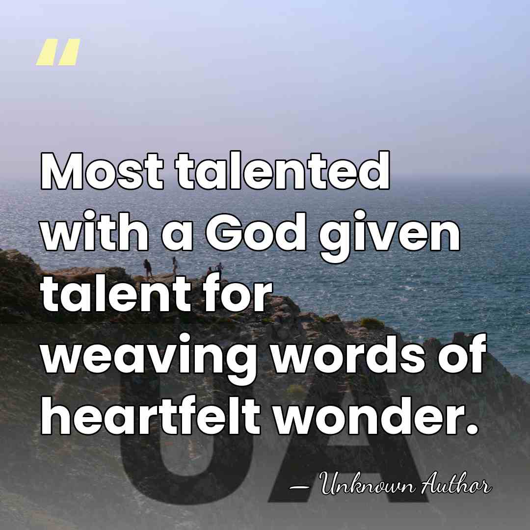 Most talented with a God given talent for weaving words of heartfelt&hellip; - Grange Lady Haig Rutan
