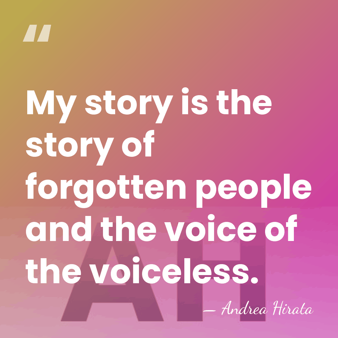 My story is the story of forgotten people and the voice of&hellip; - Andrea Hirata