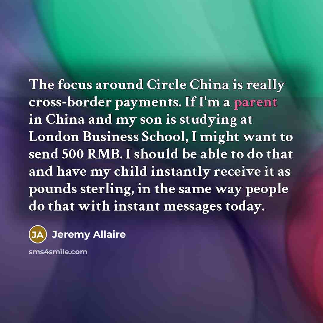 “The focus around Circle China is really cross-border payments. If…” quote by Jeremy Allaire