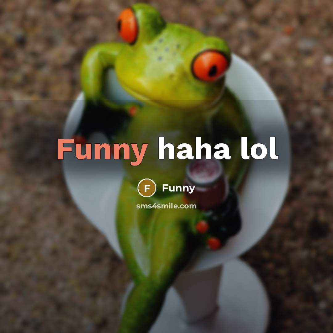 “Funny haha lol” quote by Funny