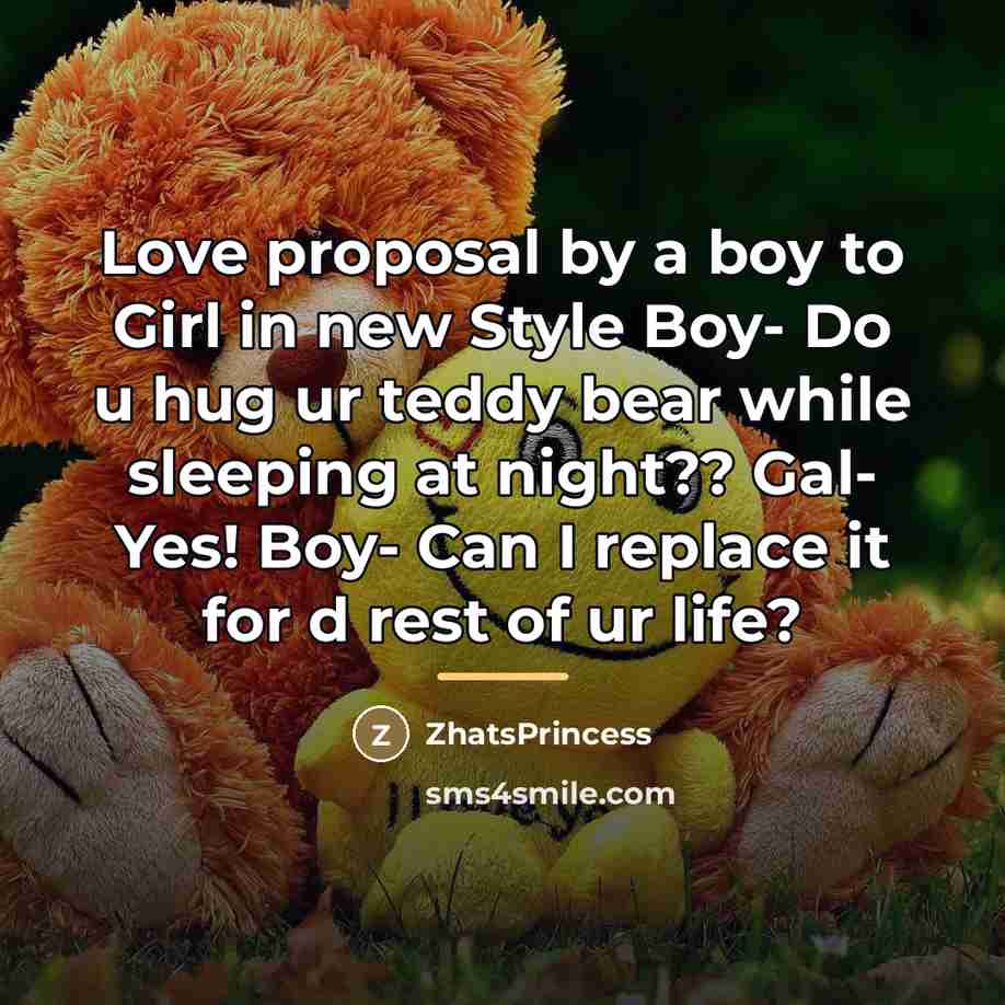 “Love proposal by a boy to Girl in new Style…” quote by ZhatsPrincess