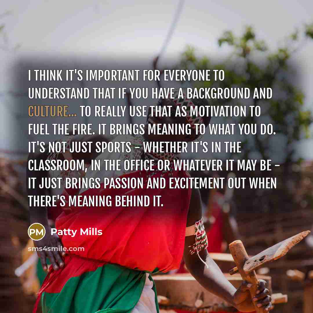 “I think it's important for everyone to understand that if…” quote by Patty Mills
