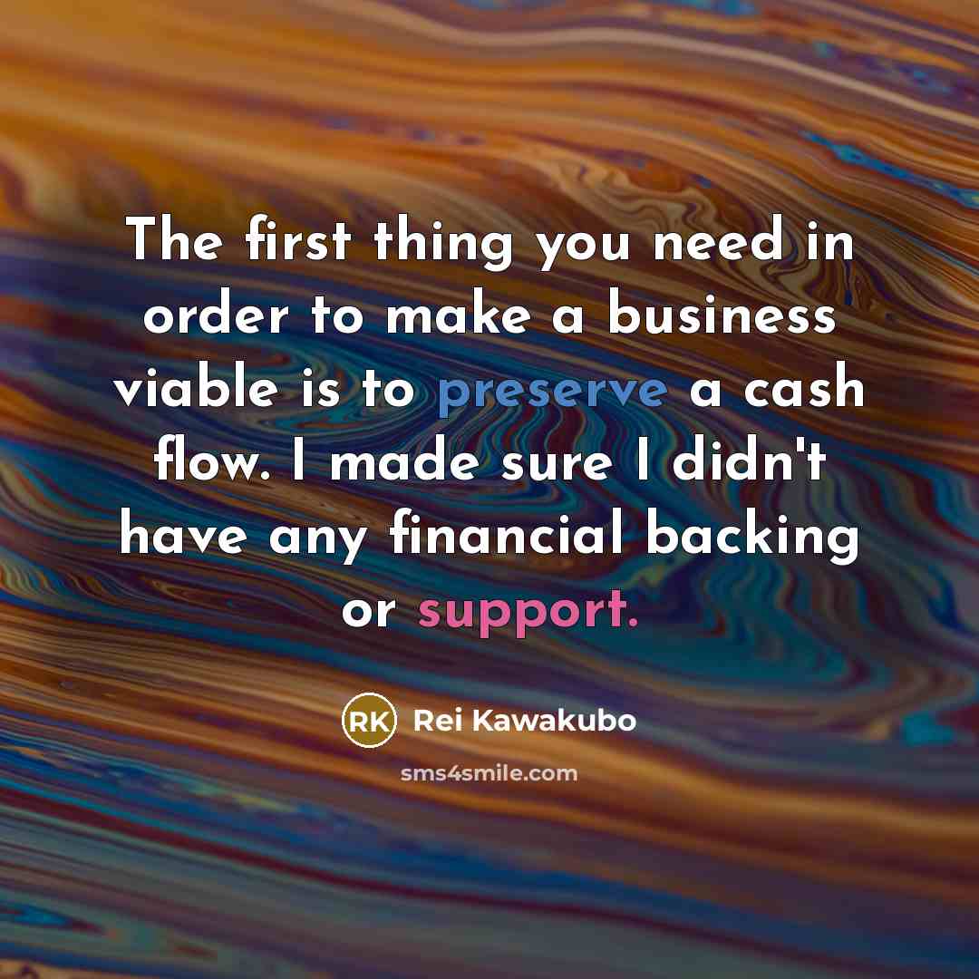 “The first thing you need in order to make a…” quote by Rei Kawakubo
